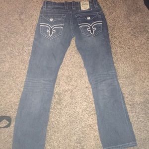 rock revival, norton/strait fit jeans
